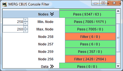 CBUS Node Filter