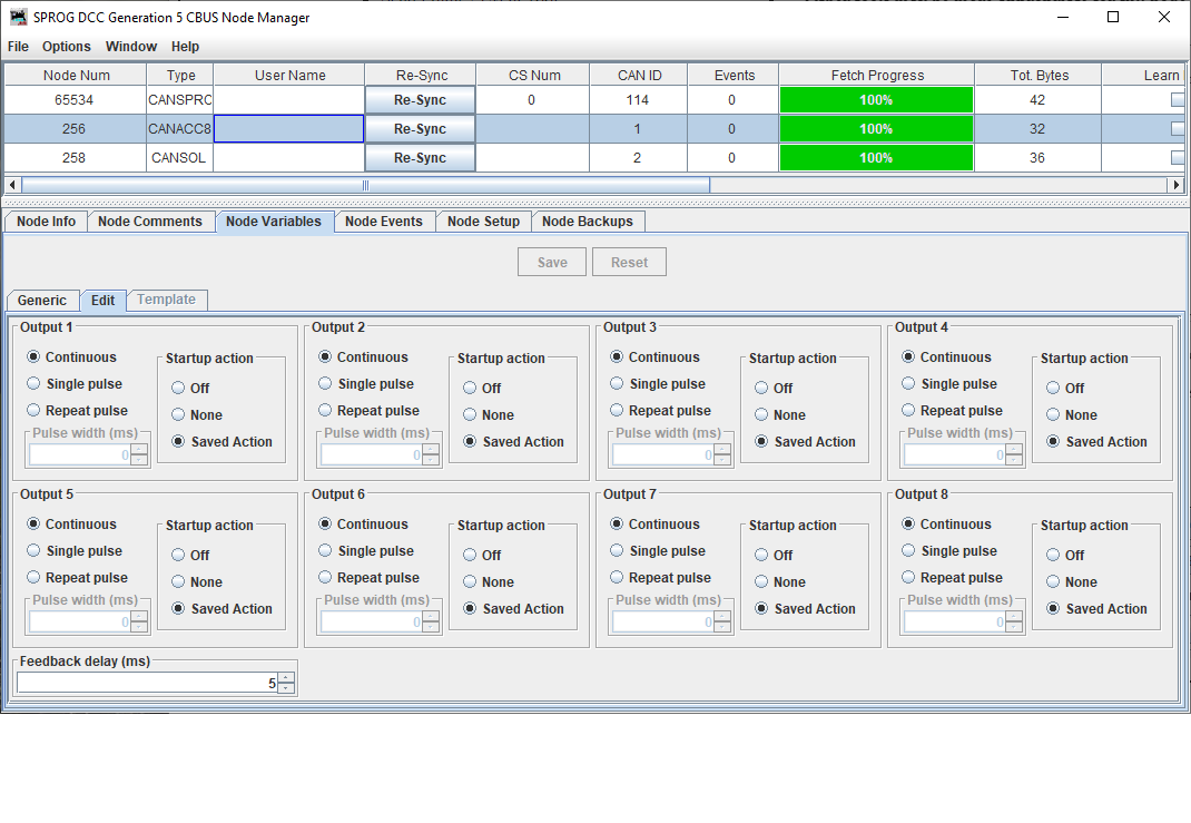 CBUS Node Manager NV editor gui