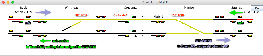 Safe sections example