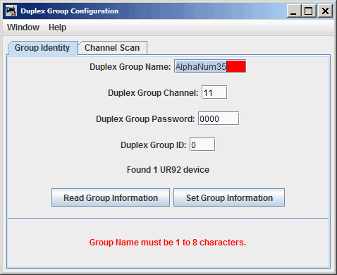 Tool showing too many name characters