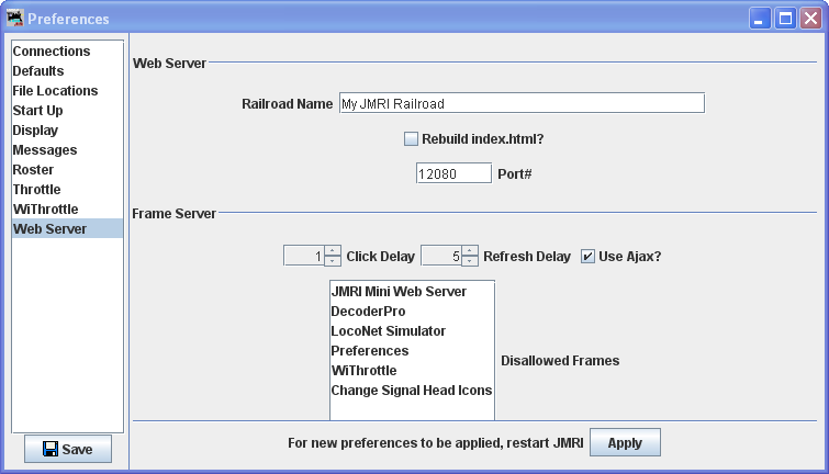 web server