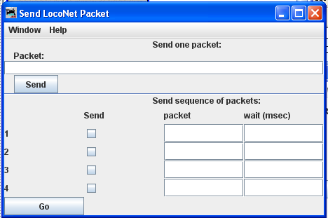 Send packet