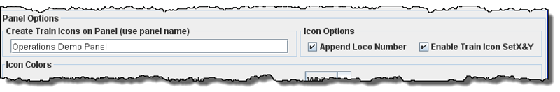 panel options