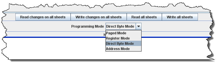 set program mode