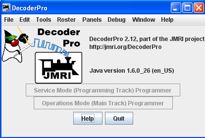 DecoderPro Splash Screen