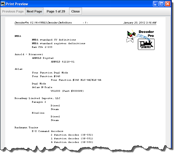 decoder preview